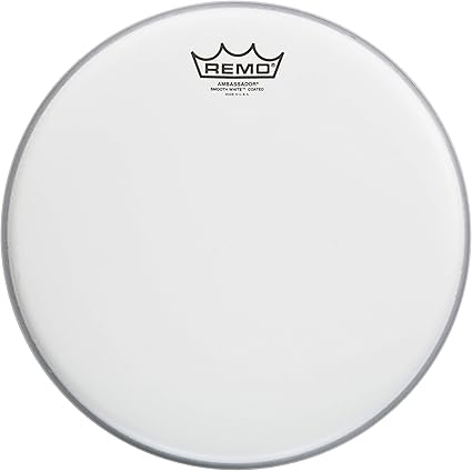 Remo - JP AMBASSADOR 12" Coated Batter Drumhead - Smooth White #BA-0112-JP