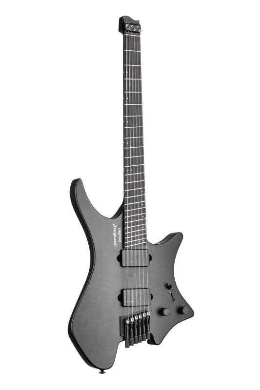 Strandberg - Boden Standard N2.8 6-String Electric Guitar, Black Satin Metallic #BD6HCT-25M2-G1-BSNM