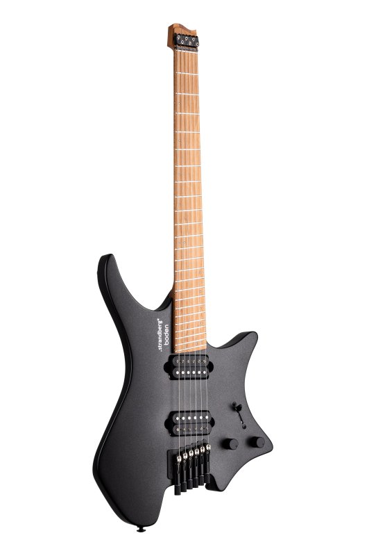 Strandberg - Boden Standard N2.6 Electric Guitar, Black Satin Metallic #BD6HCT-25S2-G1-BSNM