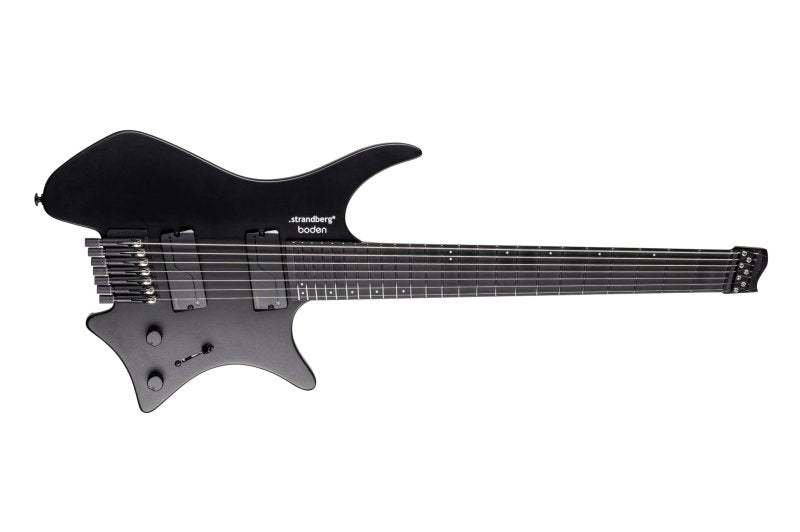 Strandberg - Boden Standard N2.8 7-String Electric Guitar, Black Satin Metallic #BD7HCT-25M2-G1-BSNM
