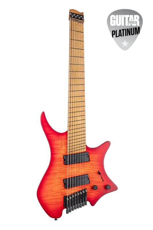 Strandberg - Boden Original N2.8 Electric Guitar, Sunset Coral Burst Satin #BD8HCT-25O2-G1-SC
