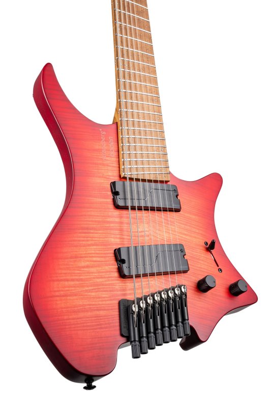 Strandberg - Boden Original N2.8 Electric Guitar, Sunset Coral Burst Satin #BD8HCT-25O2-G1-SC