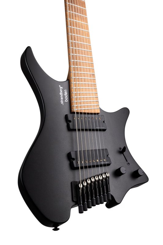 Strandberg - Boden Standard N2.8 Electric Guitar, Black Satin Metallic #BD8HCT-25S2-G1-BSNM