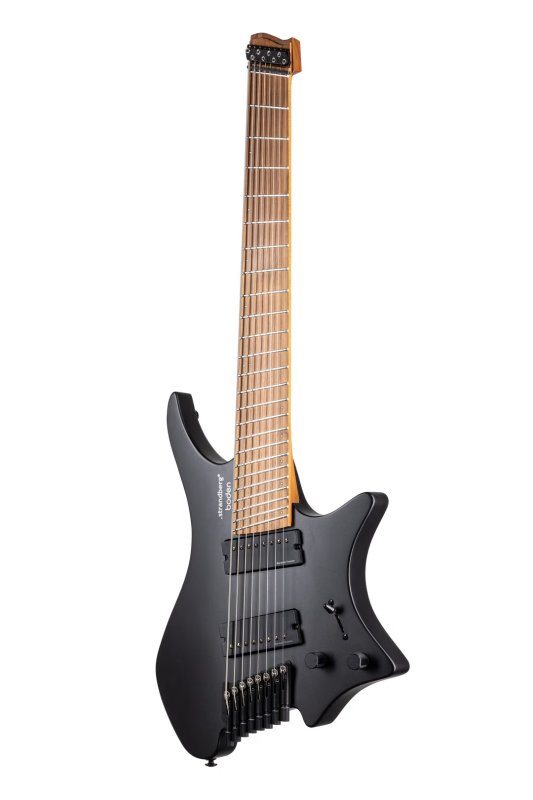 Strandberg - Boden Standard N2.8 Electric Guitar, Black Satin Metallic #BD8HCT-25S2-G1-BSNM