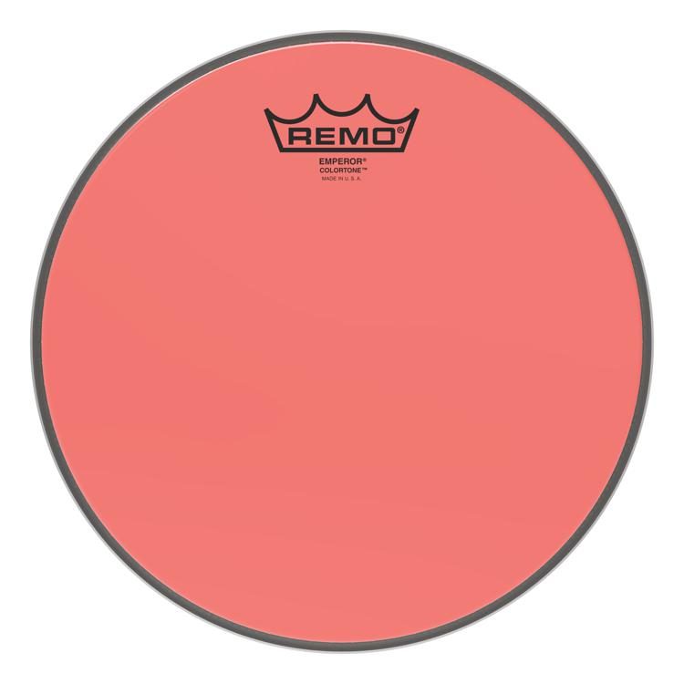 Remo - Emperor Colortone Drum Head 10" - Red #BE-0310-CT-RD