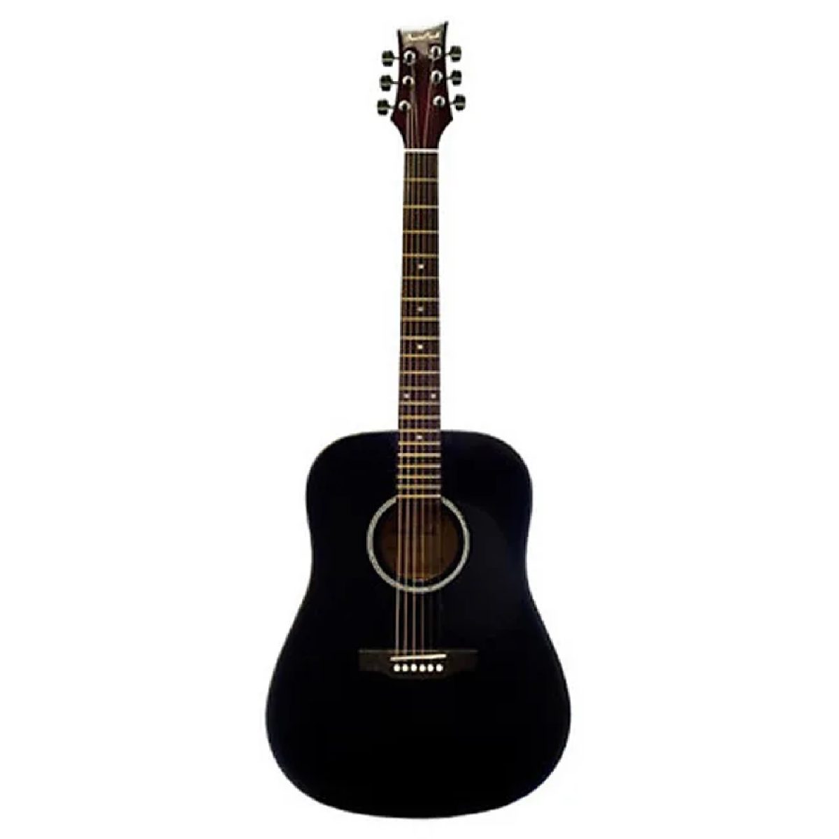 BeaverCreek - BCTD101BK - Black Acoustic Guitar Full Size