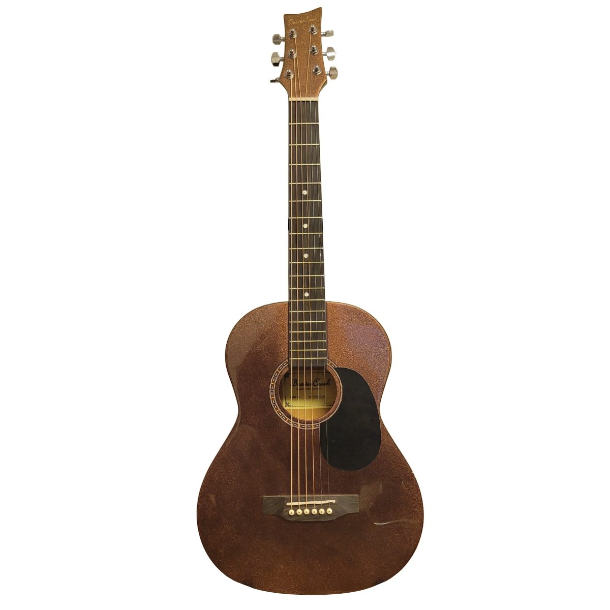 BeaverCreek - BCTD601CM2 3/4 Acoustic Guitar Chameleon Metallic Yellow Orange