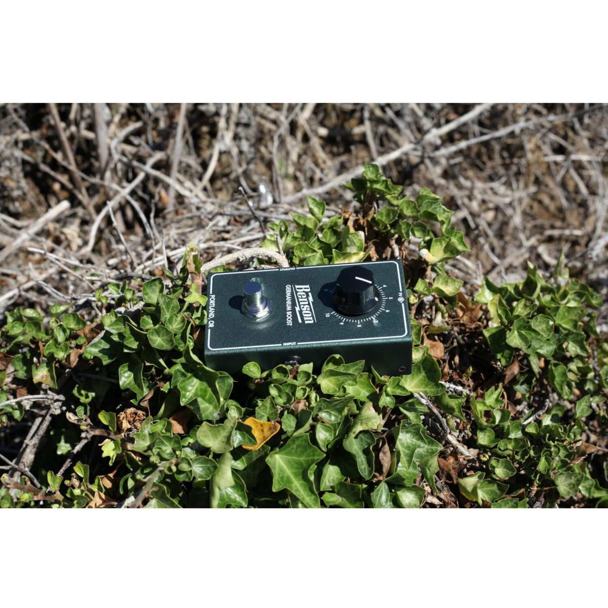 Benson - Germanium Boost Pedal - Seafoam Green Grass Shot