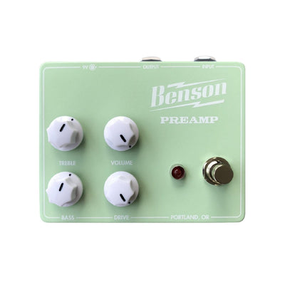 Benson - Preamp Pedal - Seafoam Green