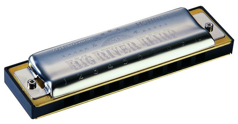 Hohner - Big River Diatonic Harmonica - Key Eb #BGRVR-EB