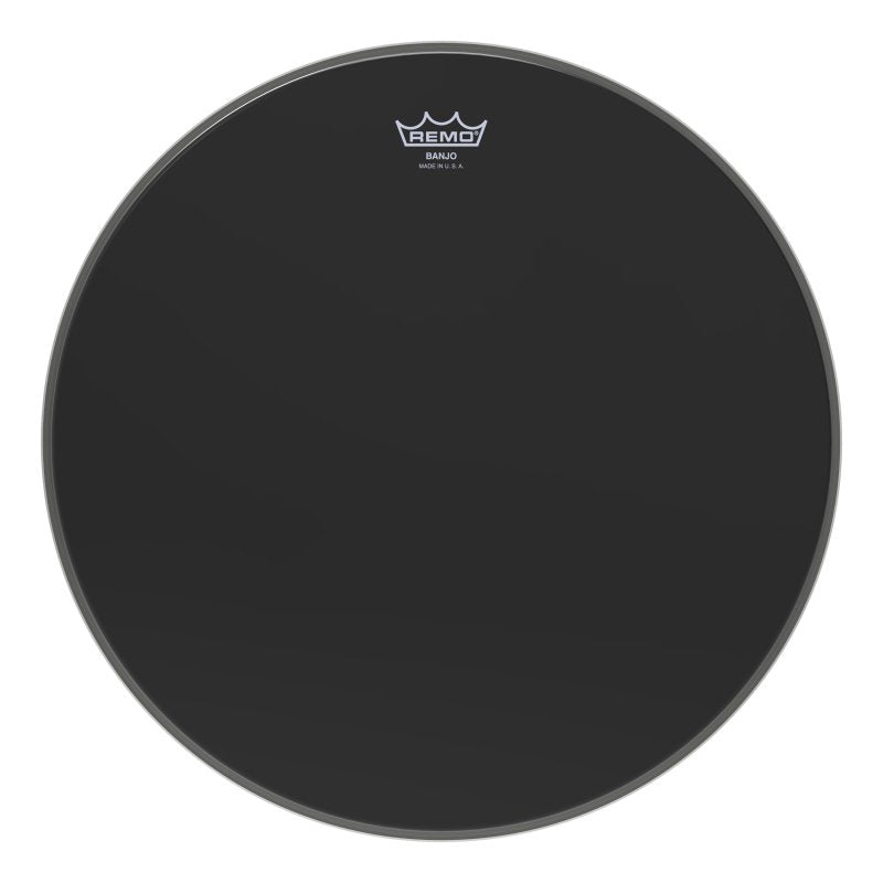 Remo - Banjo Head Ebony® - Medium Collar, 11" #BJ-1100-ME