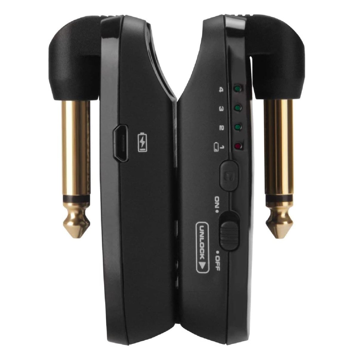 NUX - B-2 Wireless Guitar System - Black Side