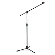 Hercules - MS533B - Ez Clutch Tripod Microphone Stand W/2 In 1 Hideaway Boom