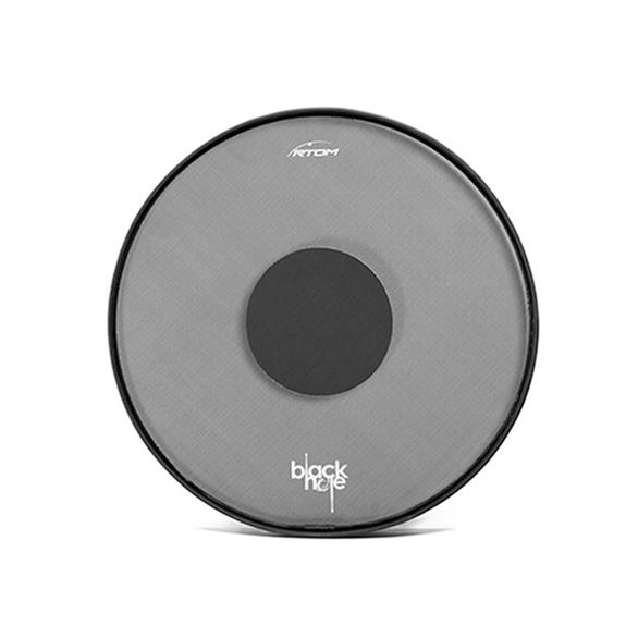 RTOM - RTOM Black Hole Snap-on Tuneable Mesh Head Practice Pad - 14" Tom #BLKHOL14