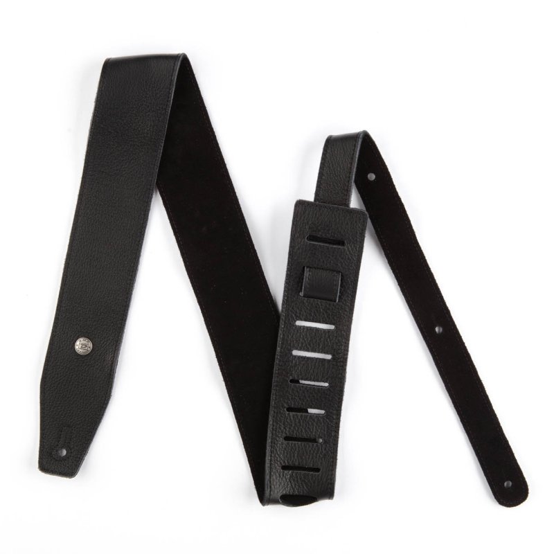Dunlop - BMF 2.5" Triple Black Guitar Strap #BMF-08BK