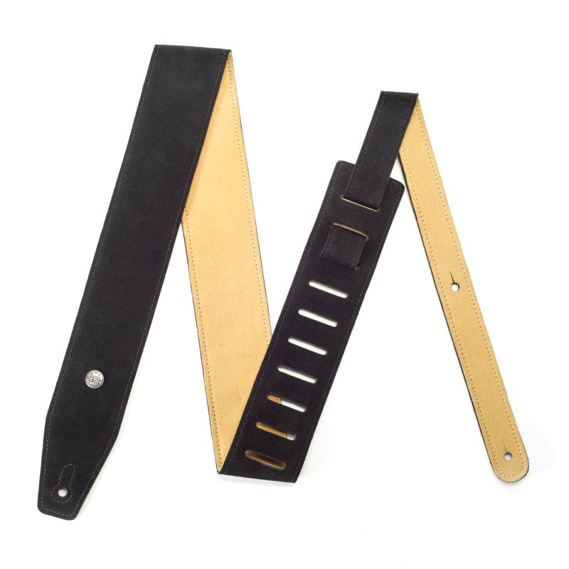 Dunlop - Suede Black BMF Straps #BMF-S01