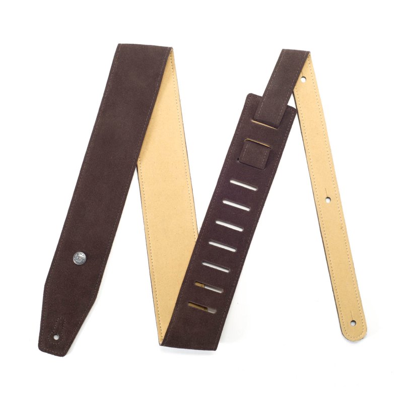 Dunlop - Suede Mahogany BMF Straps #BMF-S02