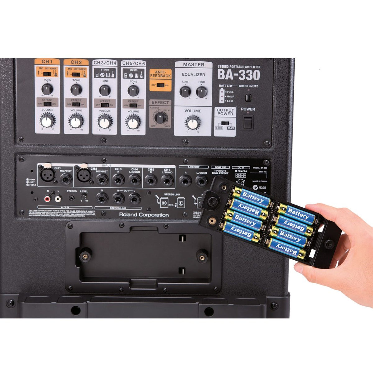 Boss - BA-330 Stereo Portable Amplifier Battery