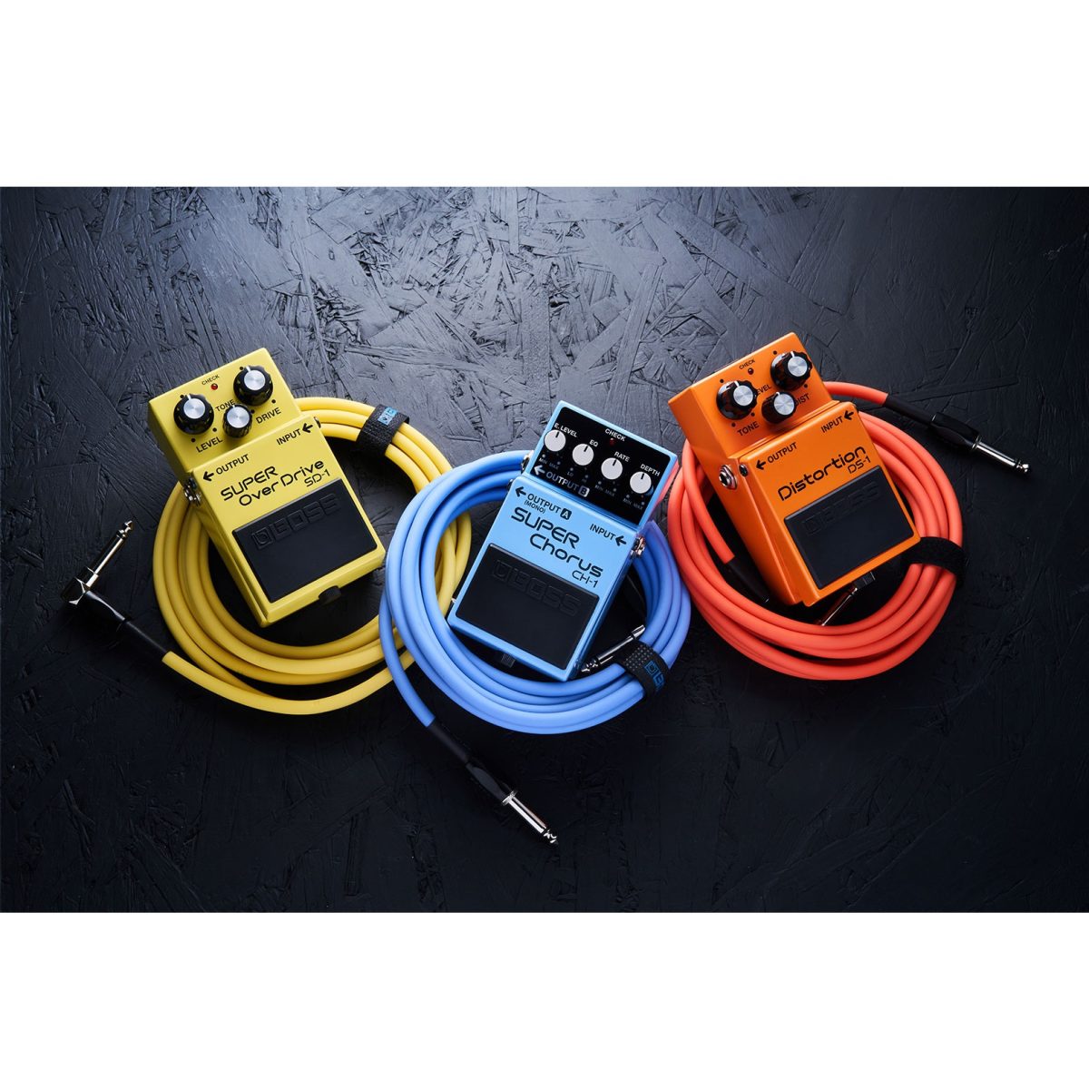 Boss - 10' Colorful Right-Angled Instrument Cable #BIC-10A