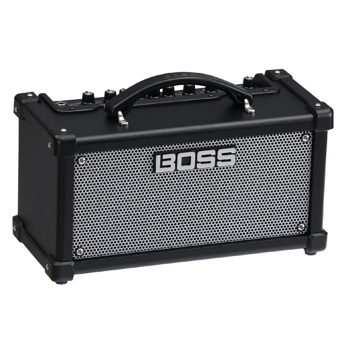 Boss - DUAL CUBE LX - Battery Stereo Guitar Amplifier Side