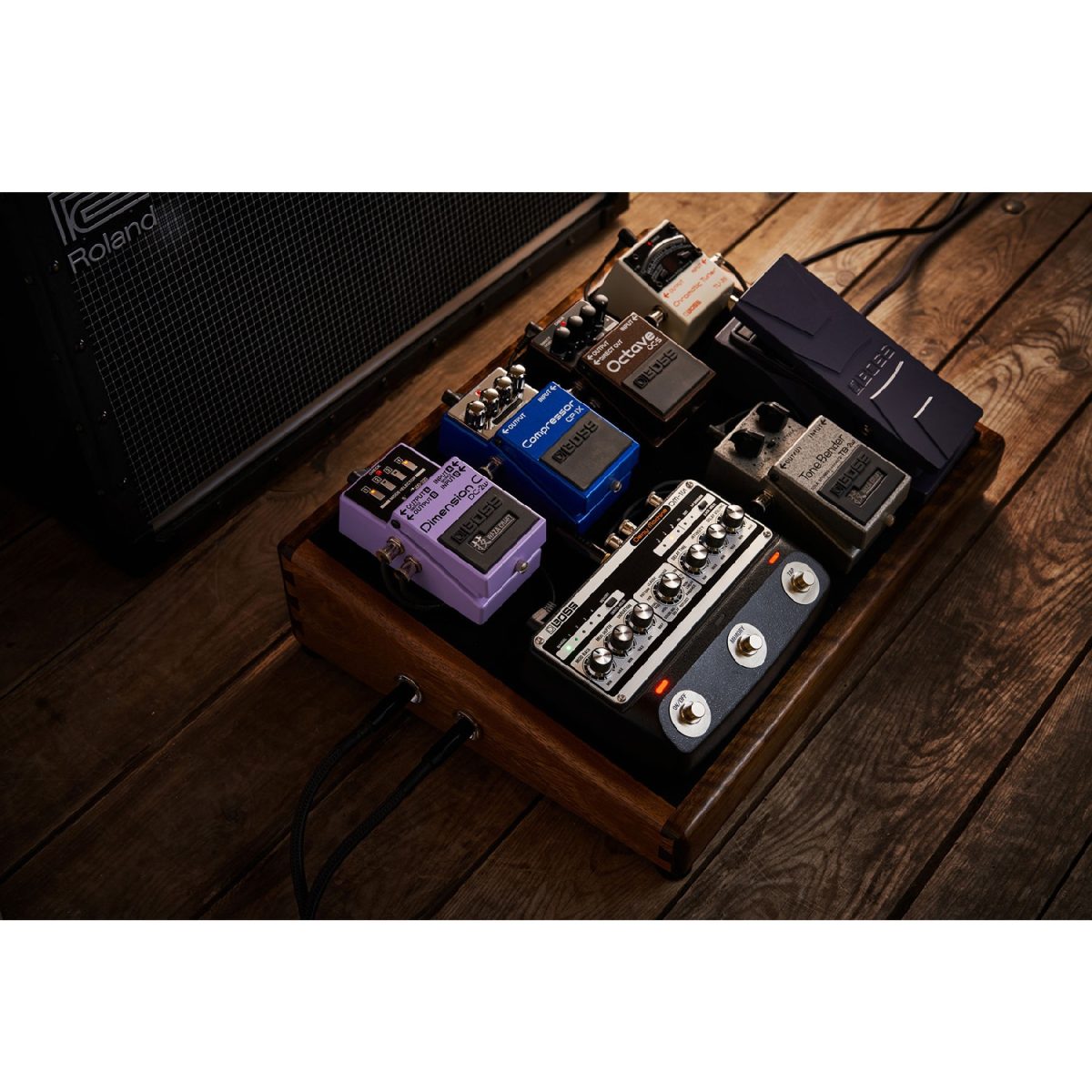 Boss - DM-101 Delay Machine On Pedalboard