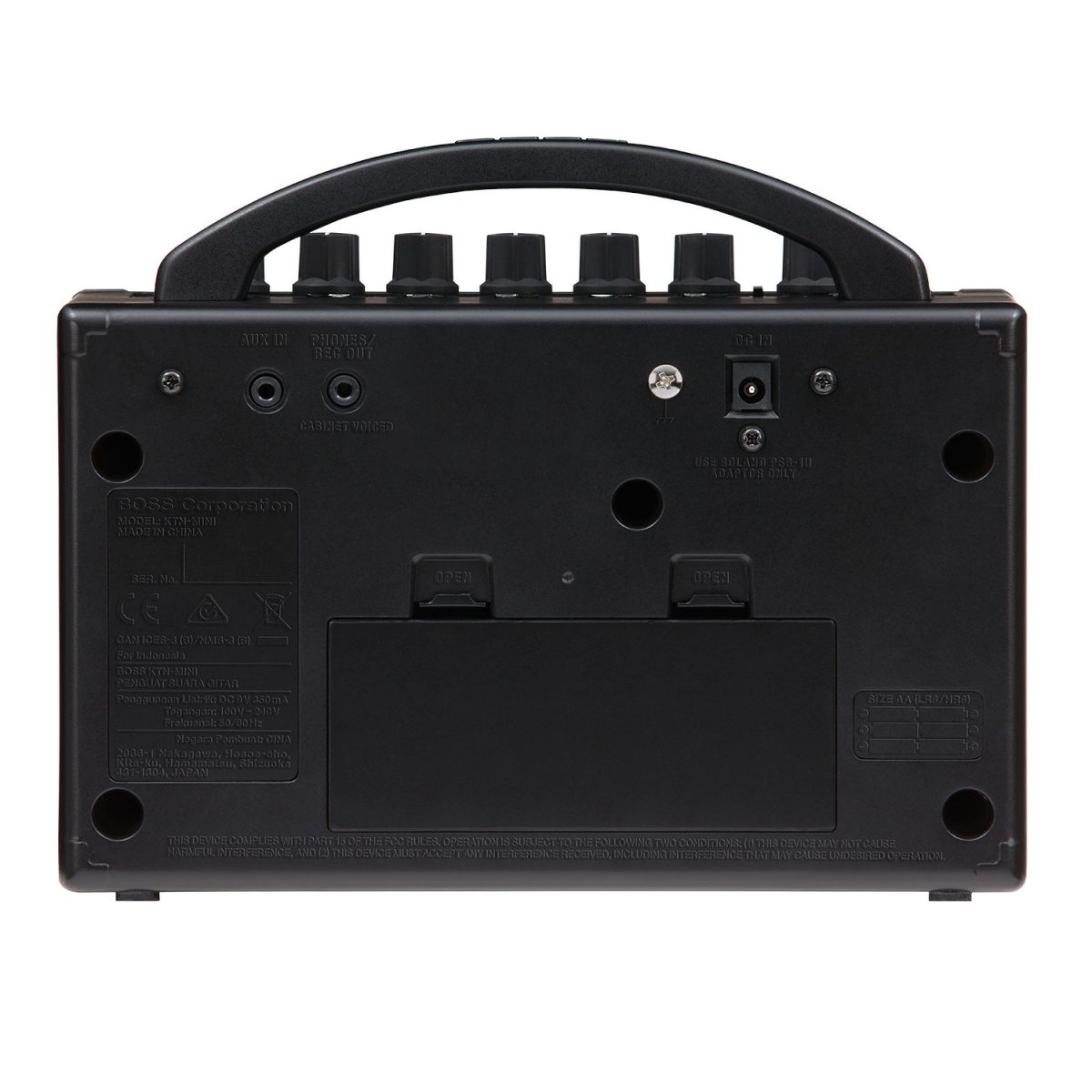 Boss – Katana-Mini Guitar Amplifier Back