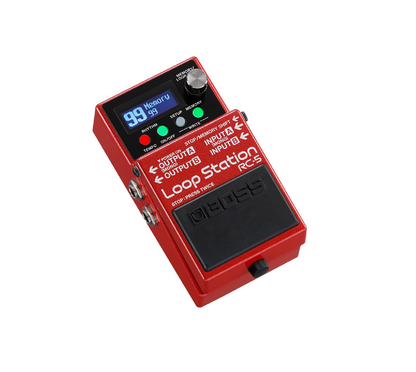 Boss RC-5 Loop Station angle