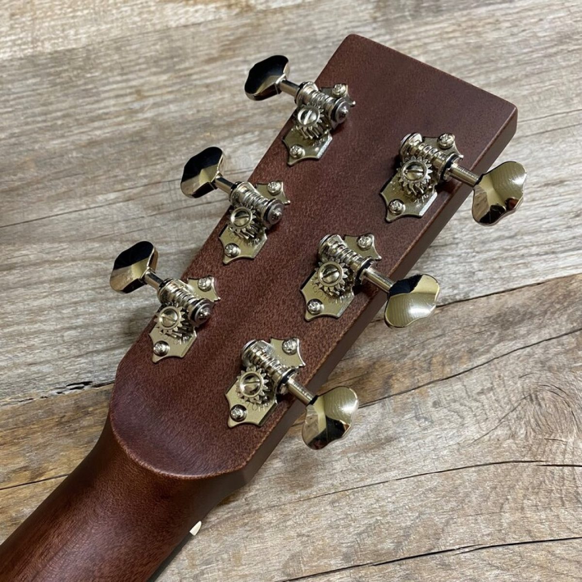 Boucher - SG-152 Vintage - Studio Goose Series Dreadnought - Madagascar Rosewood Neck Back