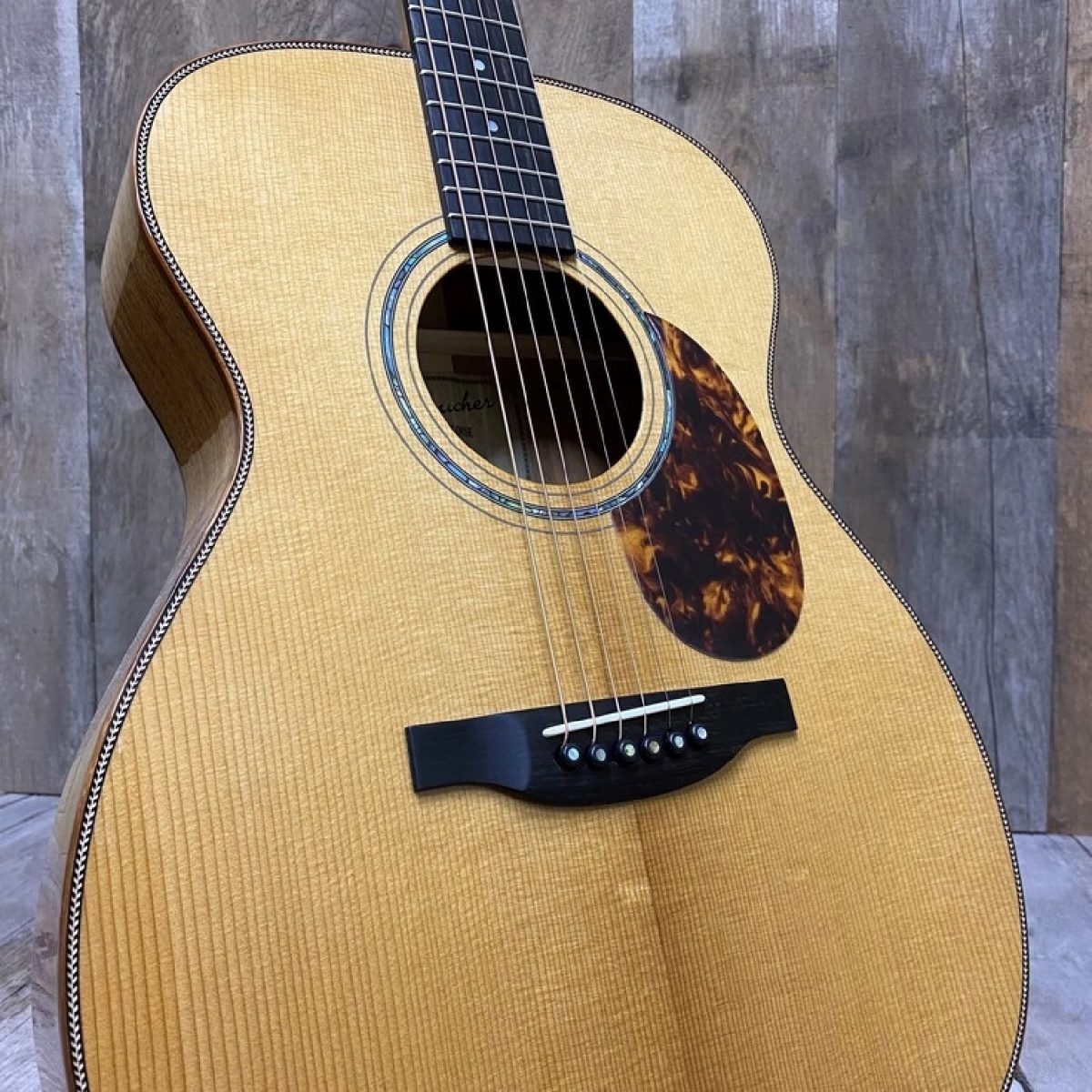 Boucher - SG-41-MV - OM Hybrid - Brazilian Mahogany Body