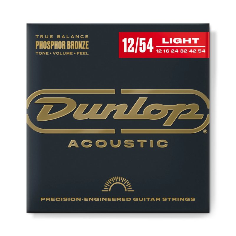 DR - Phosphor Bronze Acoustic Guitar Strings (12-54) #BP25-DAP-12