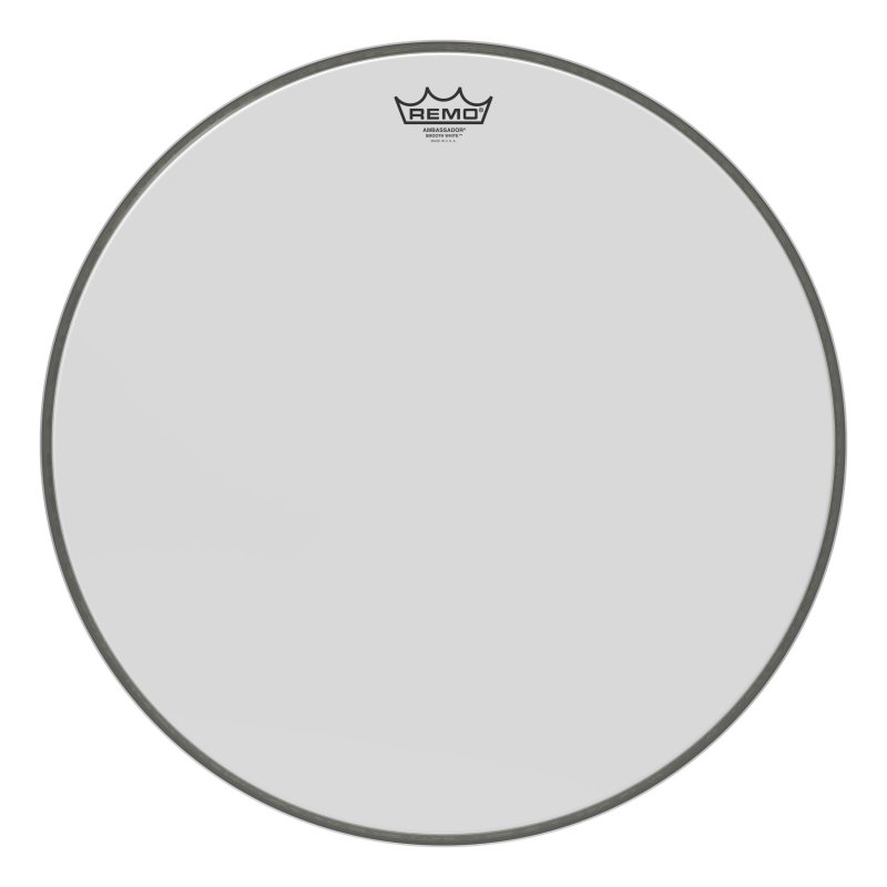 Remo - Ambassador® Smooth White™ Drumhead 20" #BR-1220-00