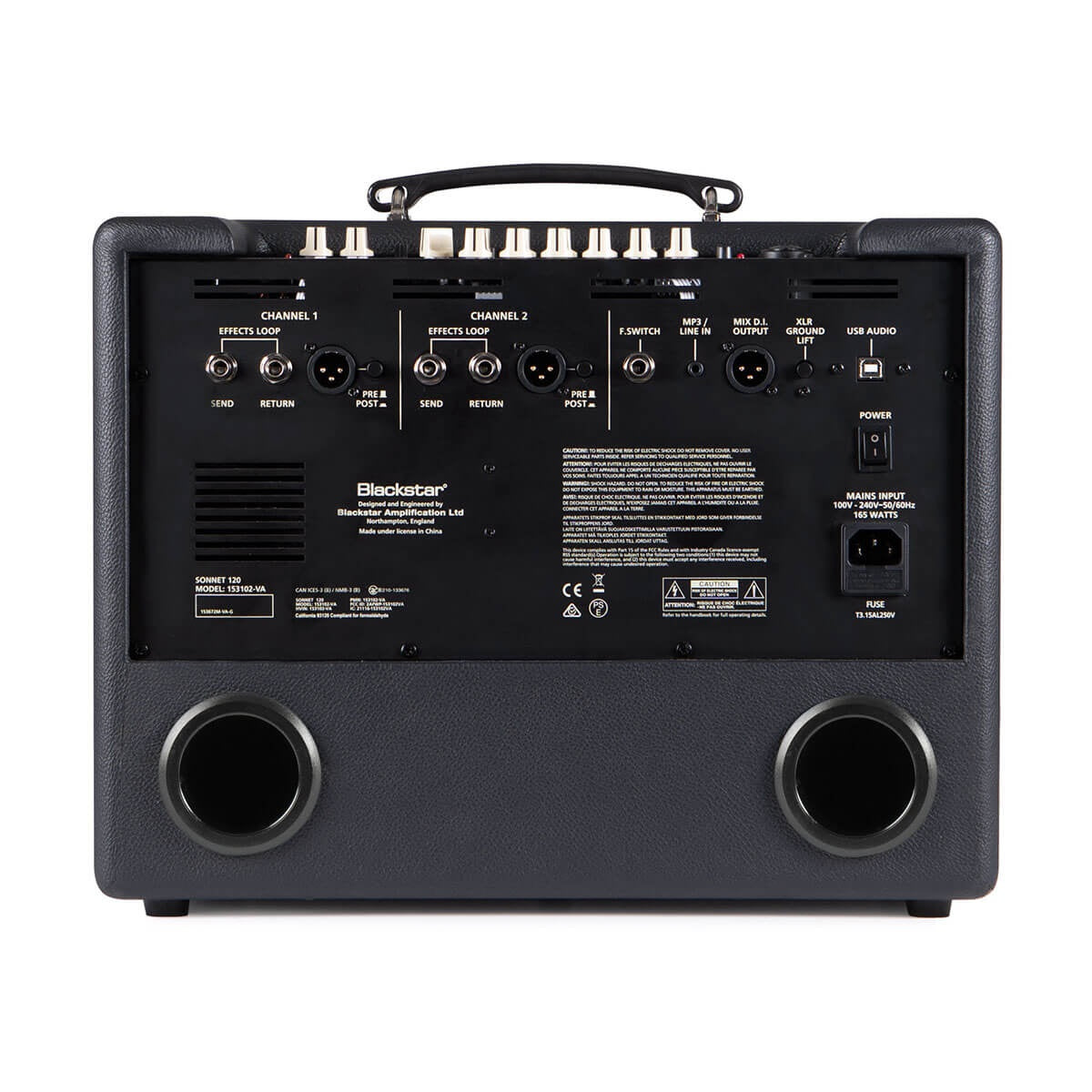 Blackstar - Sonnet 120 Black Acoustic Combo