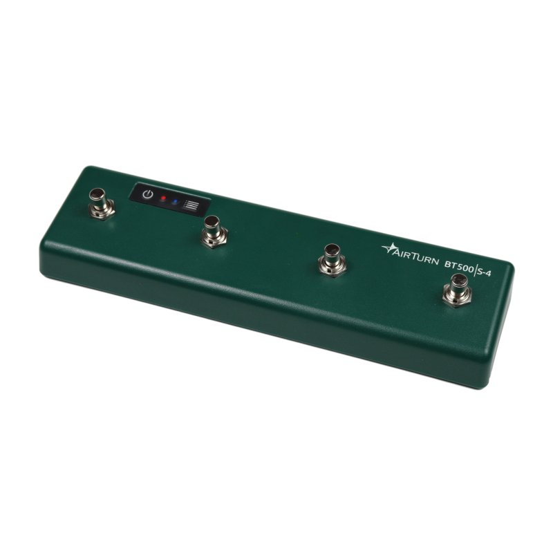 AirTurn - Foot Controller With 4 Switches And Bluetooth 5 #BT500S-4