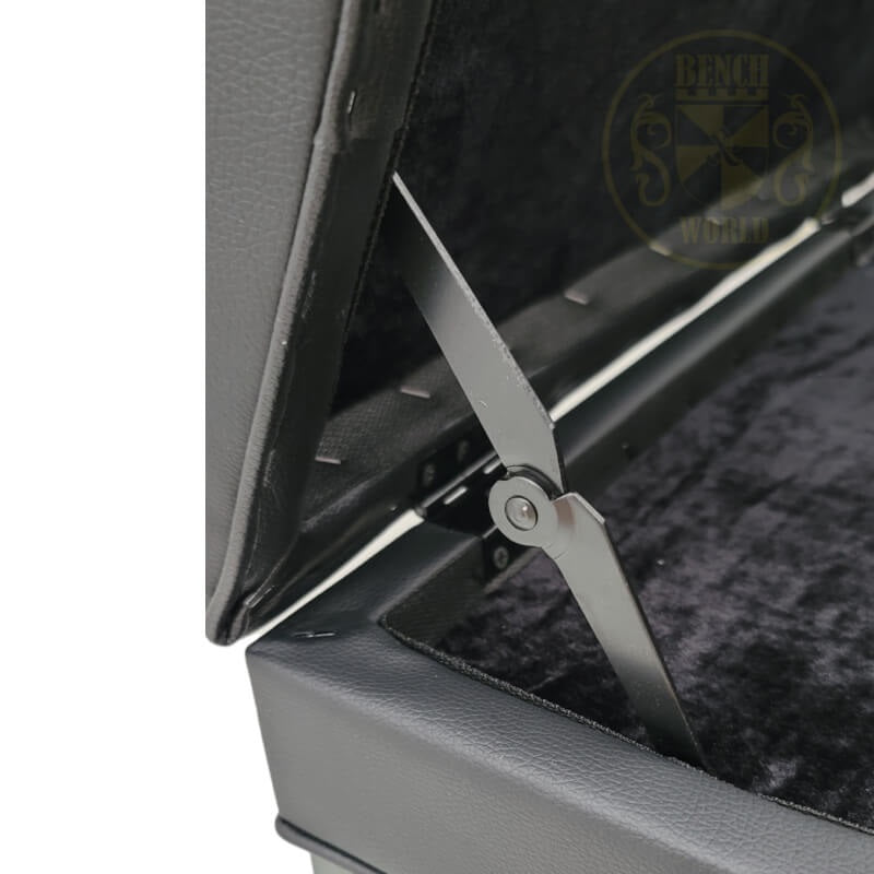 Benchworld - MINUET 1C SE Adjustable Piano Bench in Satin Ebony