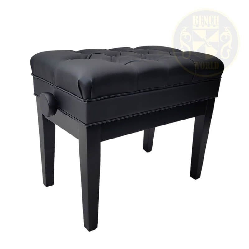 Benchworld - MINUET 1C SE Adjustable Piano Bench in Satin Ebony