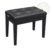 Benchworld - SONATA 1C PE Adjustable Piano Bench in Polished Ebony