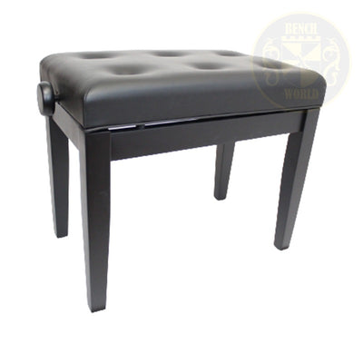 Benchworld - SONATA 1C SE Adjustable Piano Bench in Satin Ebony