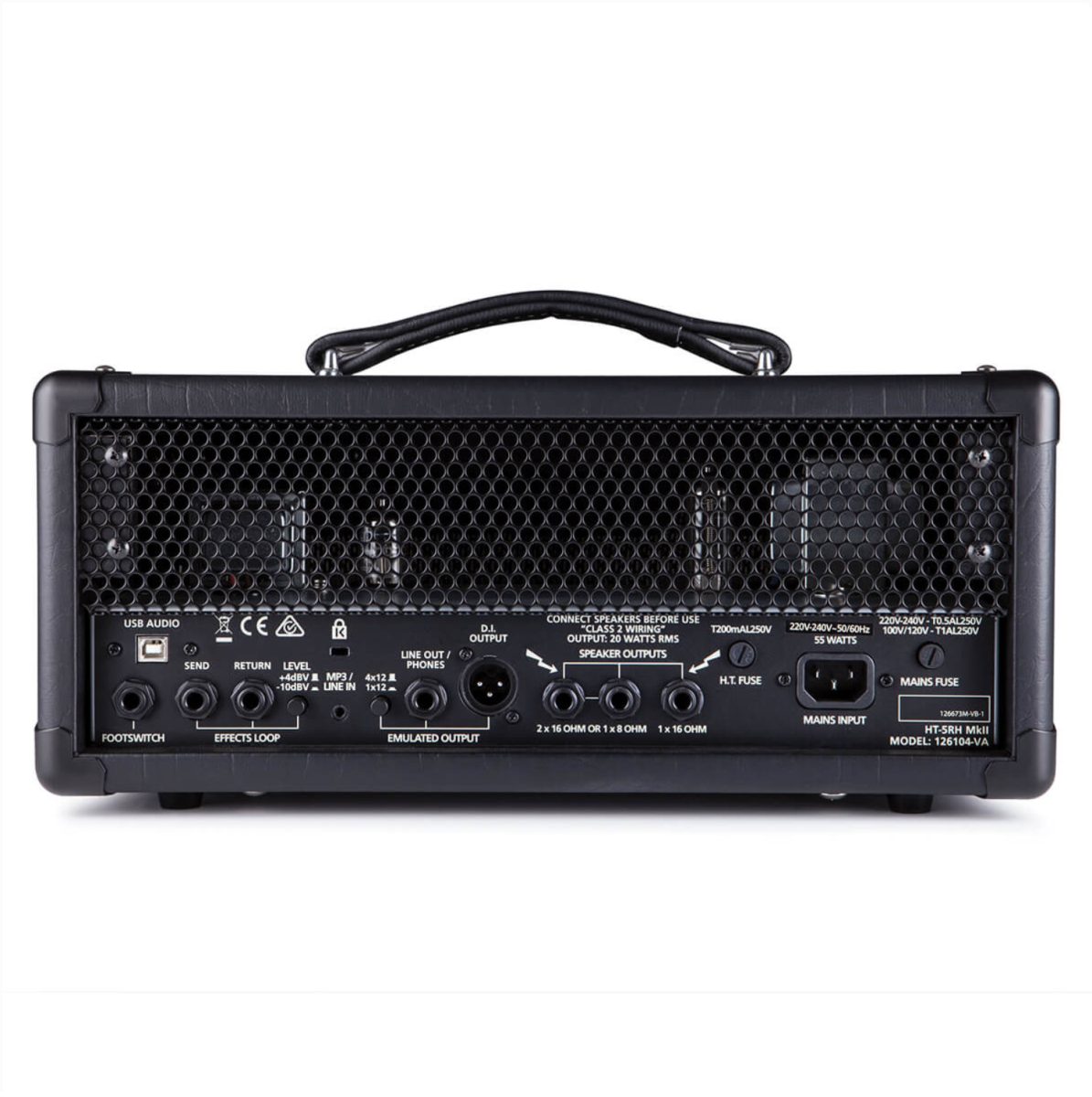Blackstar - HT-5RH MkII - 5 W Tube Head Reverb-back