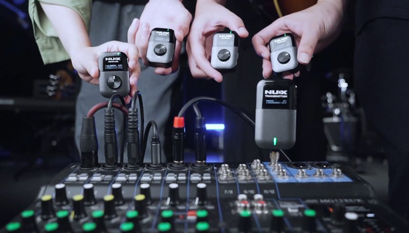 NUX - 5.8GHz Stereo Wireless In-ear Monitor System #C-7