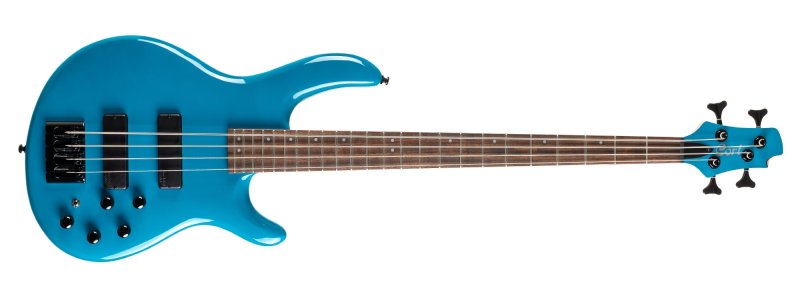 Cort - C4 Deluxe Artisan Series 4-String Electric Bass, Candy Blue #C4-DELUXE-CBL