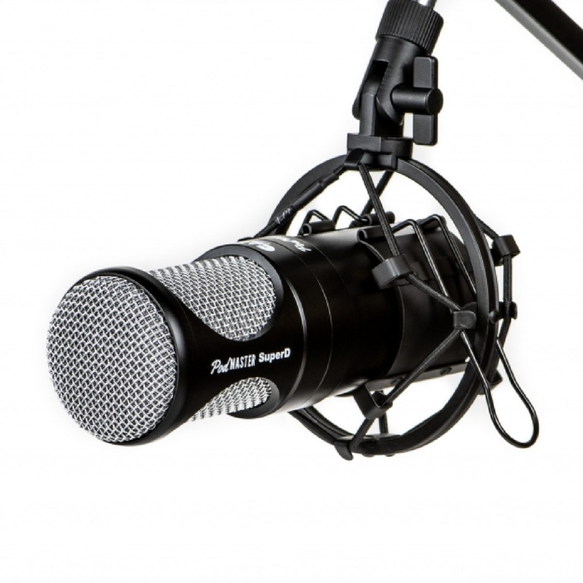 CAD - PM1200 Audio PodMaster Super D - Professional Broadcast / Podcasting Microphone Side