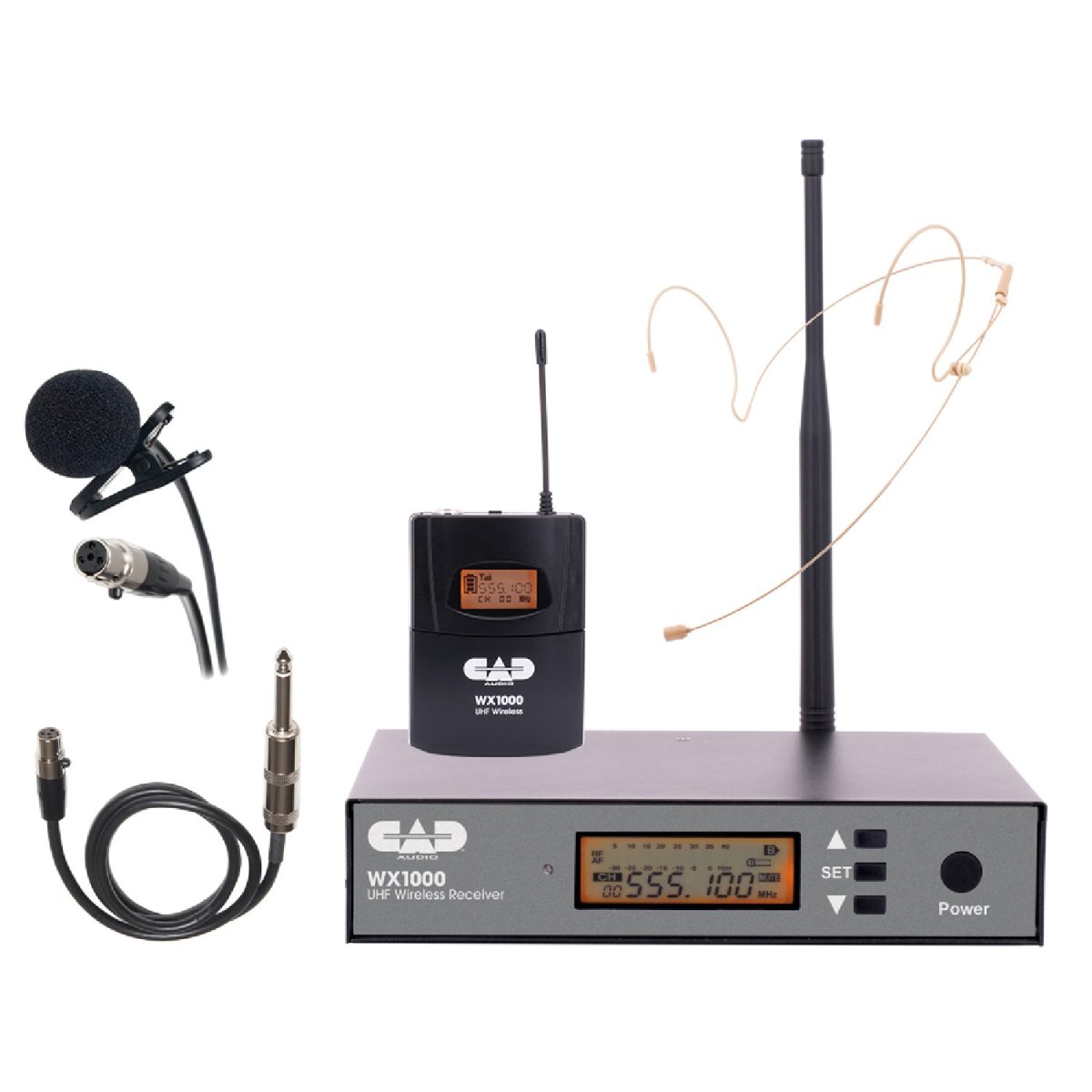 CAD Audio - WX1000BP UHF Wireless Body Pack Microphone System