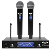 CAD Audio - WX200 UHF Wireless Dual Handheld Microphone System