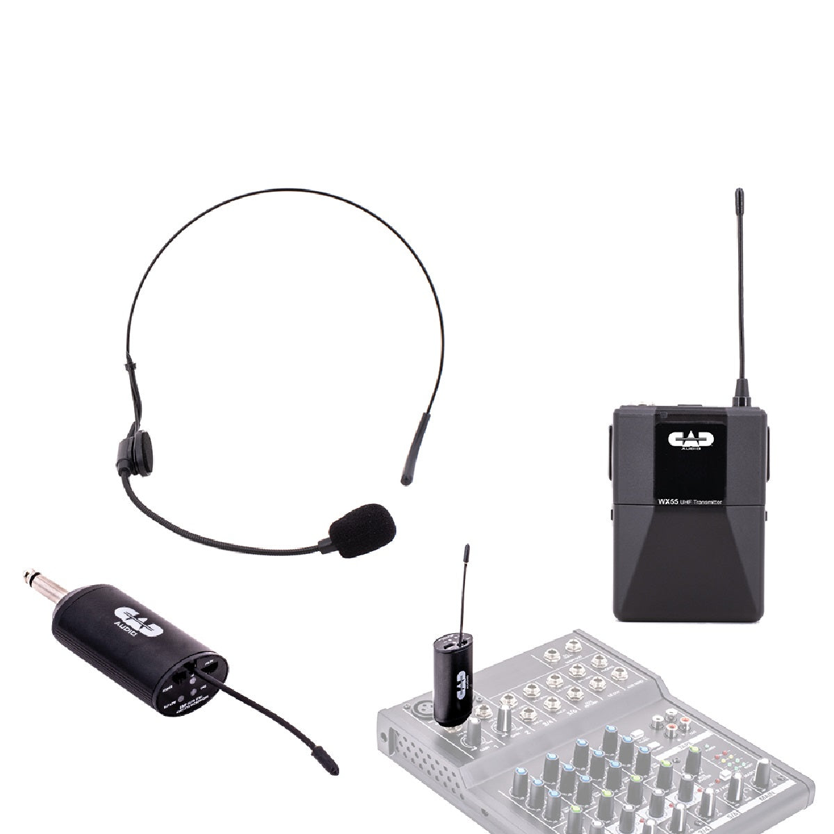 CAD Audio - WX55 Digital Frequency Agile Body Pack Wireless System