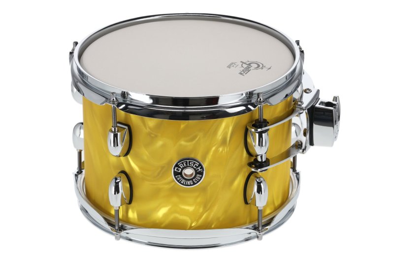 Gretsch - Catalina Club 7x10 Rack Tom, Yellow Satin Flame #CC2-0710T-YSF