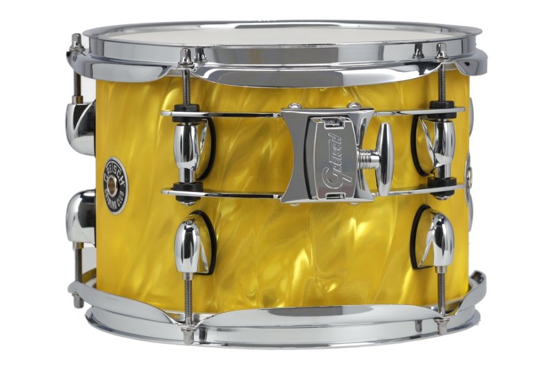Gretsch - Catalina Club 7x10 Rack Tom, Yellow Satin Flame #CC2-0710T-YSF