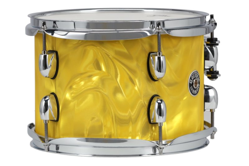 Gretsch - Catalina Club 7x10 Rack Tom, Yellow Satin Flame #CC2-0710T-YSF