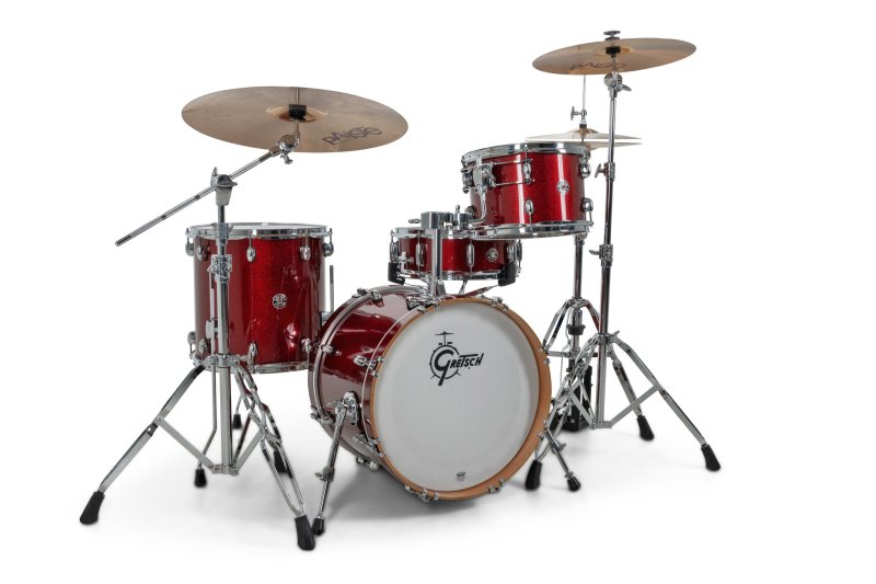 Gretsch - Gretsch Catalina Club CC2 4pc Shell Pack 18/12/14/5x14, Dark Cherry Sparkle #CC2-J484-DCSP