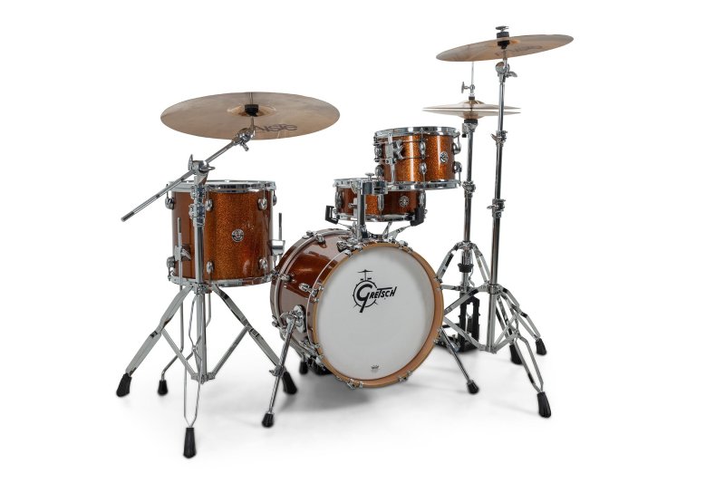 Gretsch - Gretsch Catalina Club CC2 Micro 4pc Shell Pack 16/10/13/13, Bronze Sparkle #CC2-M264-BS