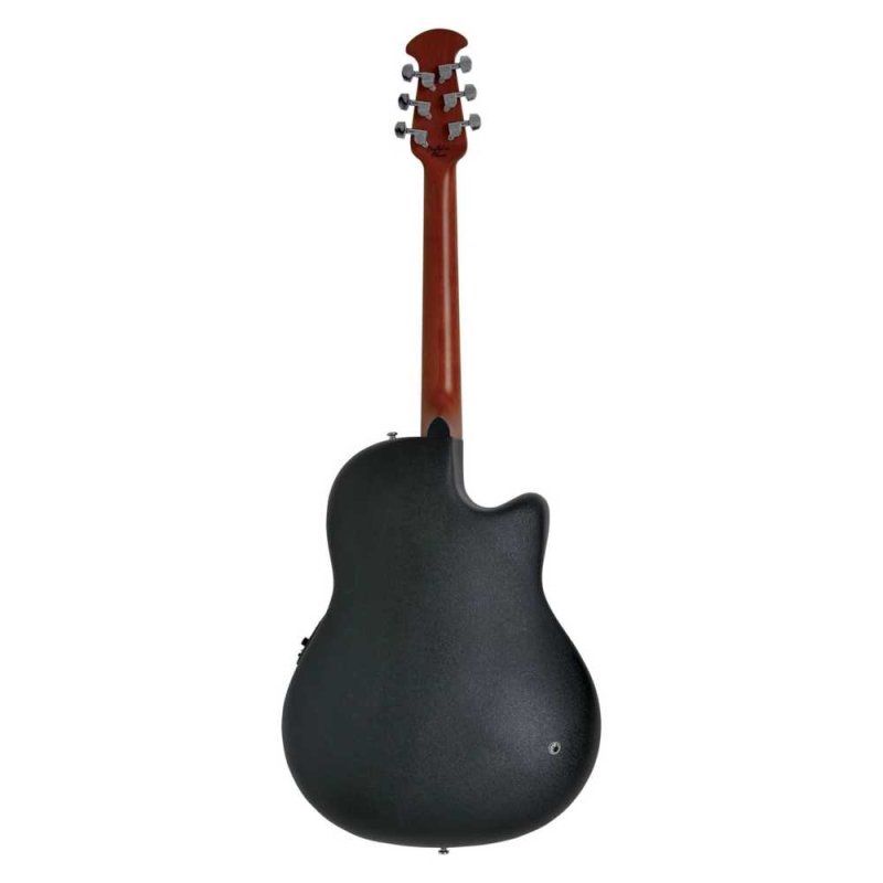 Ovation - Celebrity Elite Series Acoustic/Electric Guitar (Left-Handed, Black) #CE44L-5